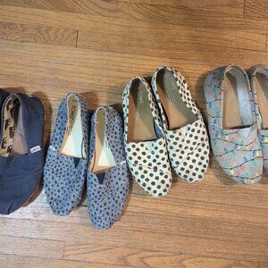 Toms 7.5 women's shoes